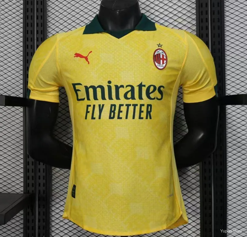 Camiseta AC Milan 2025/26 TERCERA MANGA CORTA VERSION JUGADOR